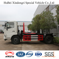 8cbm Dongfeng Euro 5 Haken Arm Lifting Müllwagen mit Cummins Motor